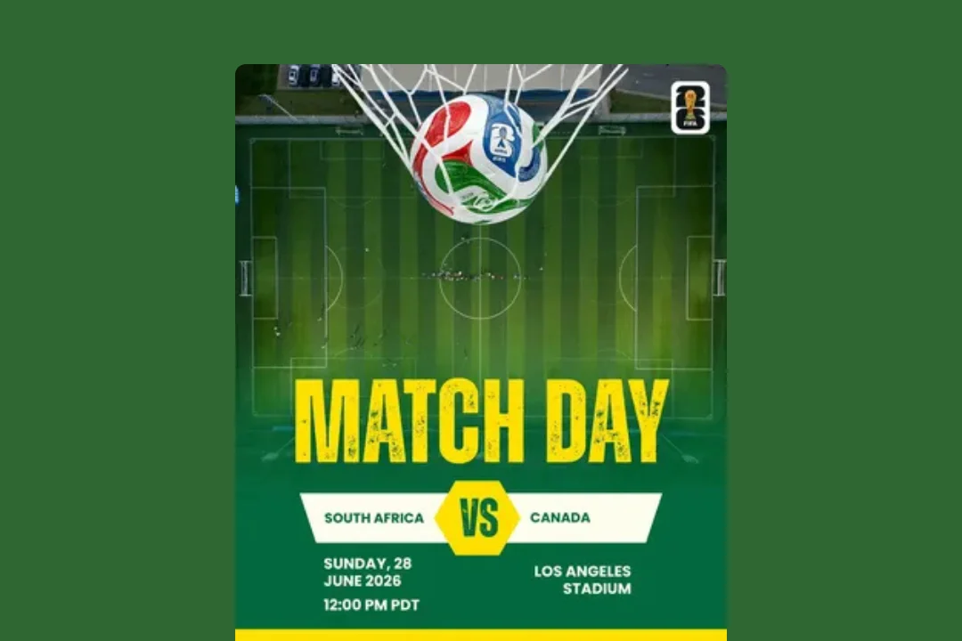 Match Day — South Africa vs Canada